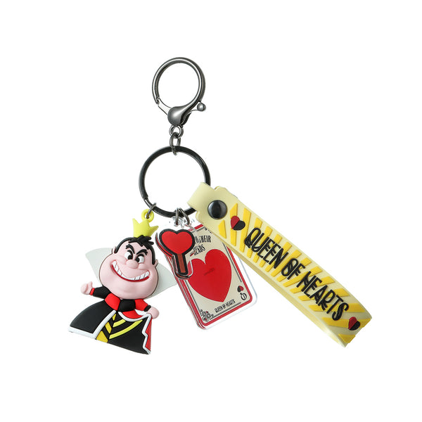 Disney Villains Collection Figure Keychain(Queen of Hearts)