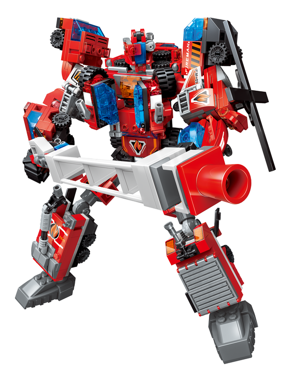 6-in-1 Transforming Fire Fighter (6 Assorted Models)