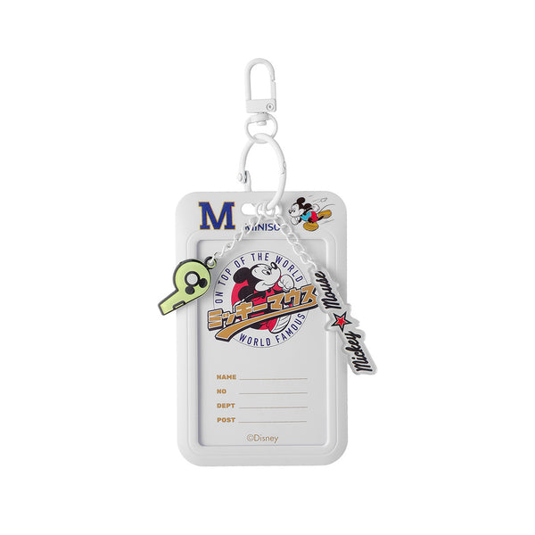 Miniso Disney Mickey Mouse Sports Collection Card Holder Hanging Ornament