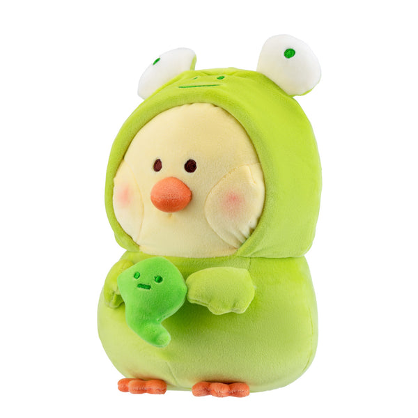 BIBI Chicken Series Costume Plush Toy (Costume Frog)