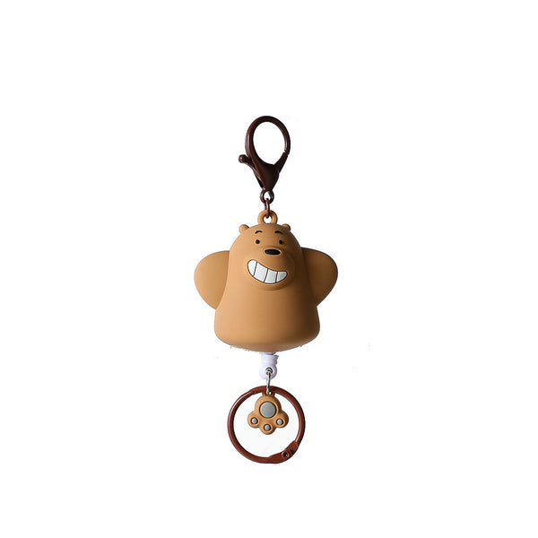 We Bare Bears Collection 5.0 Retractable Keychain