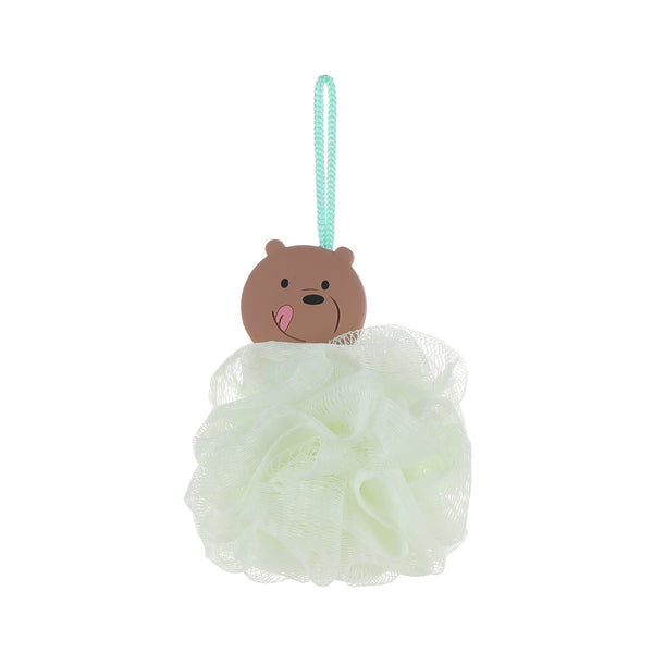 We Bare Bears Collection 5.0 Cartoon Shower Loofah(Grizz)