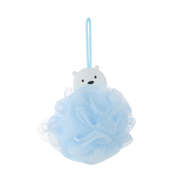 We Bare Bears Collection 5.0 Cartoon Shower Loofah(Ice Bear)