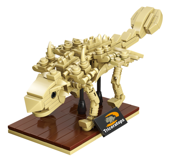 Skeleton Dinosaur Building Blocks(Ankylosaurus 194 Pcs)