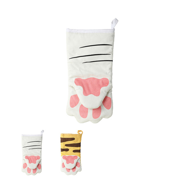 Cat Paw Series Printed Oven Mitt