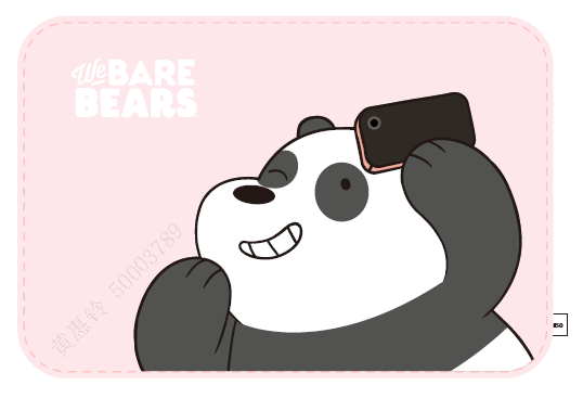 We Bare Bears Collection Sponge Floor Mat (60*40cm)(Panda)