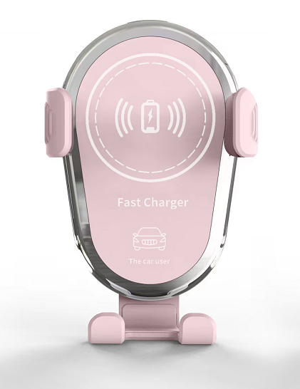 Car Charger Phone Mount (Pink) Model: WX160