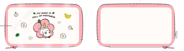 Daisy Minions Collection Double-Layer Stationery Case (Pink)