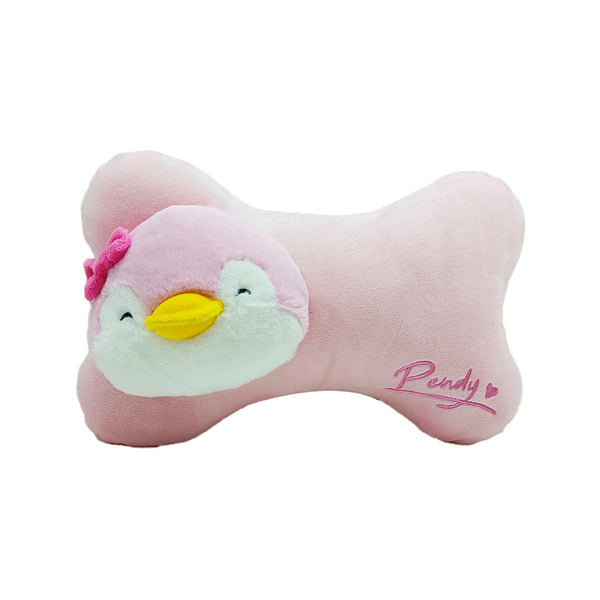 12×7.5in. Penguin Bone Pillow(Pink Pendy)