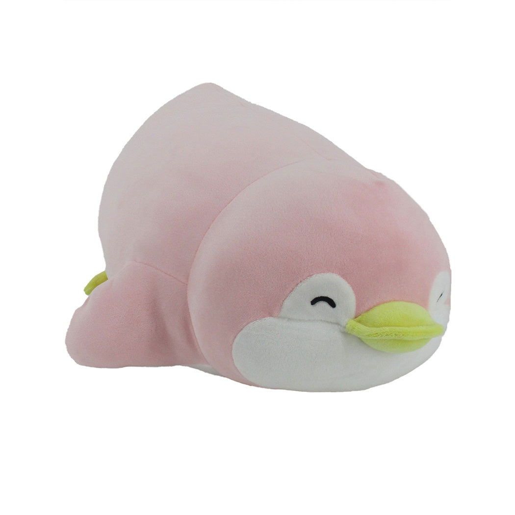 15in. Lying Penguin Plush Toy(Pink Pendy)