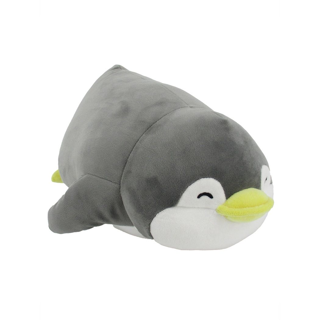 25in. Lying Penguin Plush Toy(Gray Penman)