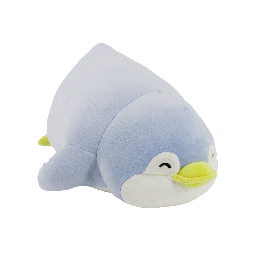 25in. Lying Penguin Plush Toy(Blue Mini Pen)