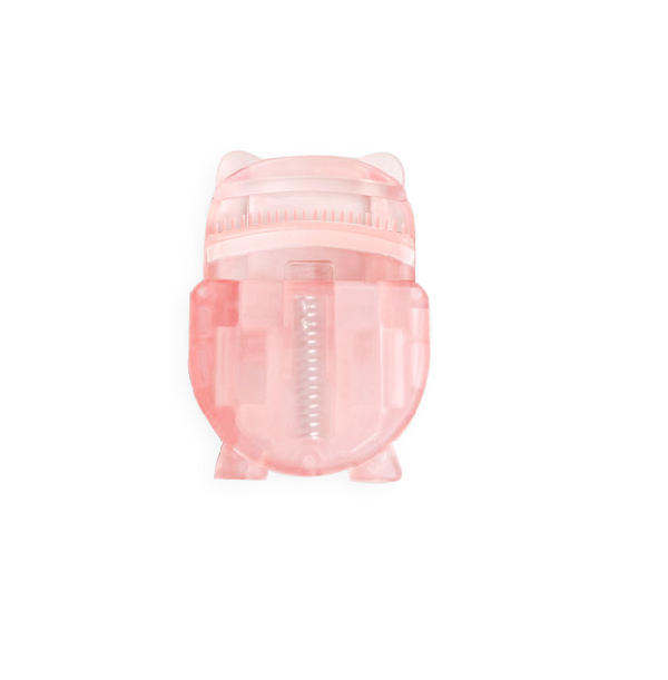 Peach Pink Series Little Bear Lash Curler with Comb