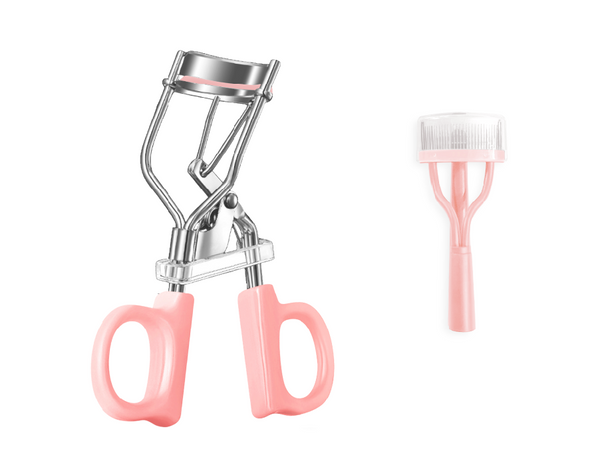 Peach Pink Series Curling Lash Curler & Lash Comb