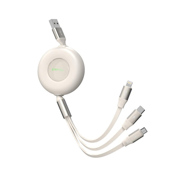 Master Series 3-in-1 Charging Cable(Beige)