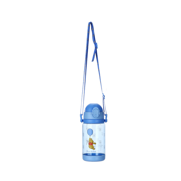 Disney Winnie-the-Pooh Collection Plastic Bottle with Shoulder Strap (520mL)