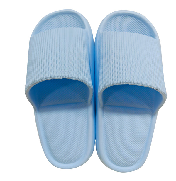 Classic Series Women's Bath Slippers(Light Blue,39-40)