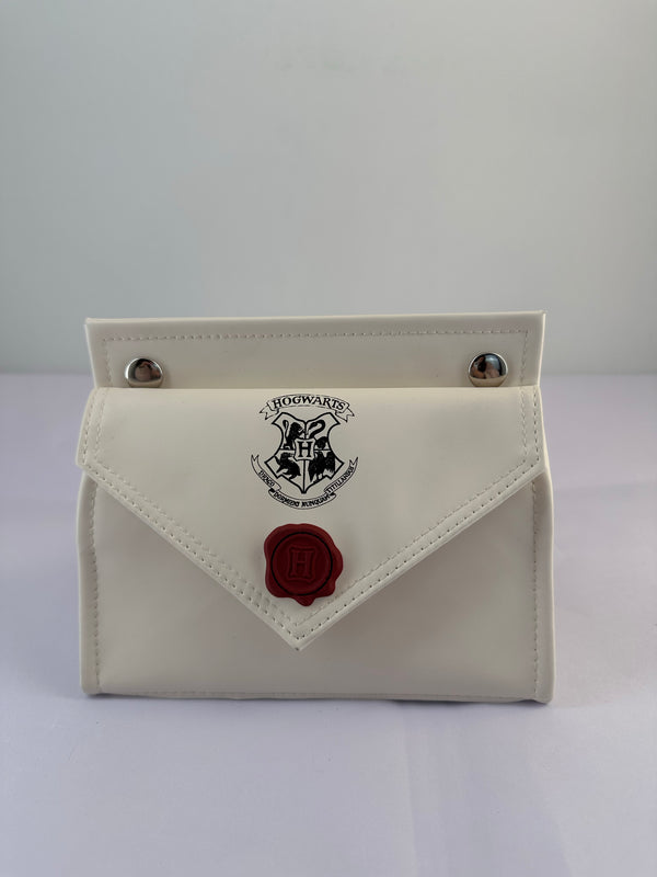 Harry Potter Tissue Box Cover (White)