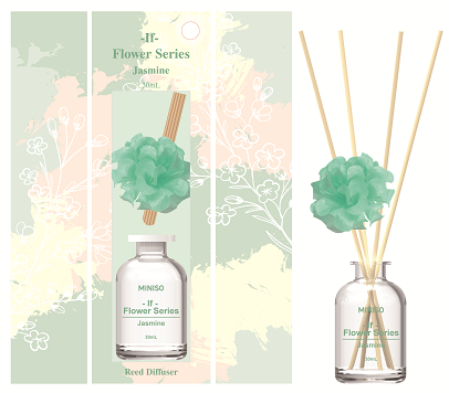 Blossom Series Reed Diffuser(Jasmine)