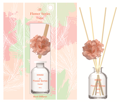 Blossom Series Reed Diffuser(Cedar)