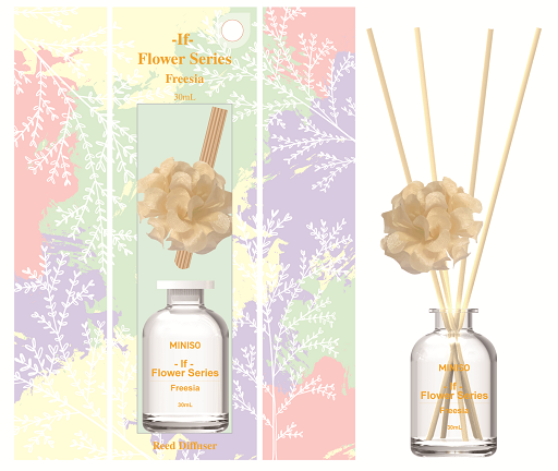 Blossom Series Reed Diffuser(Freesia)