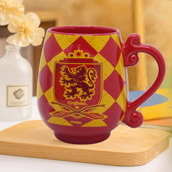 Harry Potter Ceramic Mug & Saucer Set(450mL) (Red)