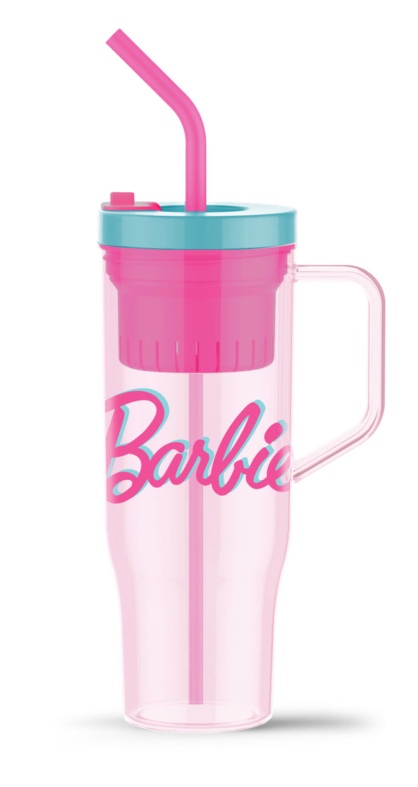 Barbie Shining Collection Plastic Tumbler with Straw (1250mL)