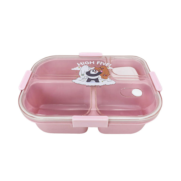 We Bare Bears Collection Dessert Series Lunch Box (1600mL)(Pink)