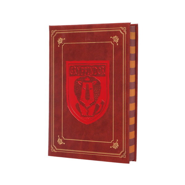 Harry Potter Collection Gryffindor PU Hardcover Book with Striped Edges (208 Sheets)