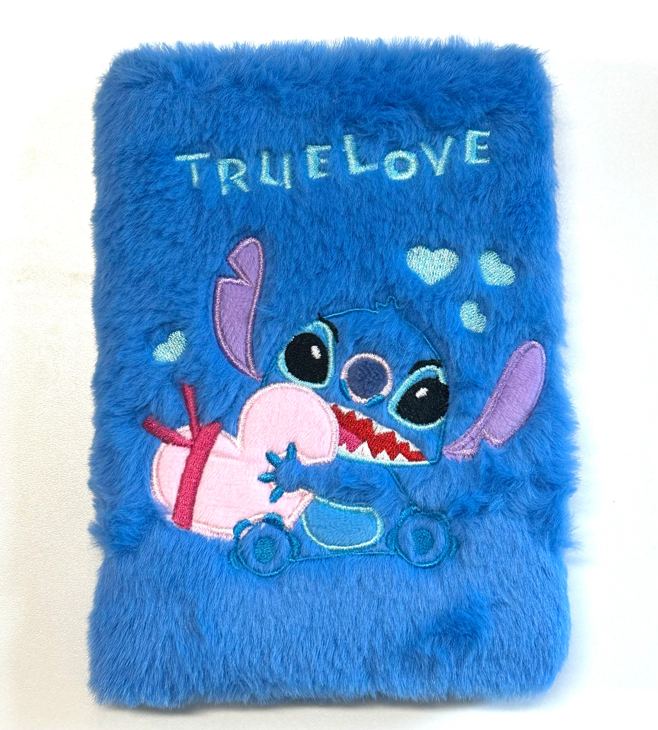 Disney Stitch Collection True Love Stitch B6 Plush Hardcover Book (80 Sheets) PDQ Disney Stitch Collection True Love Stitch B6 Plush Hardcover Book (80 Sheets) PDQ