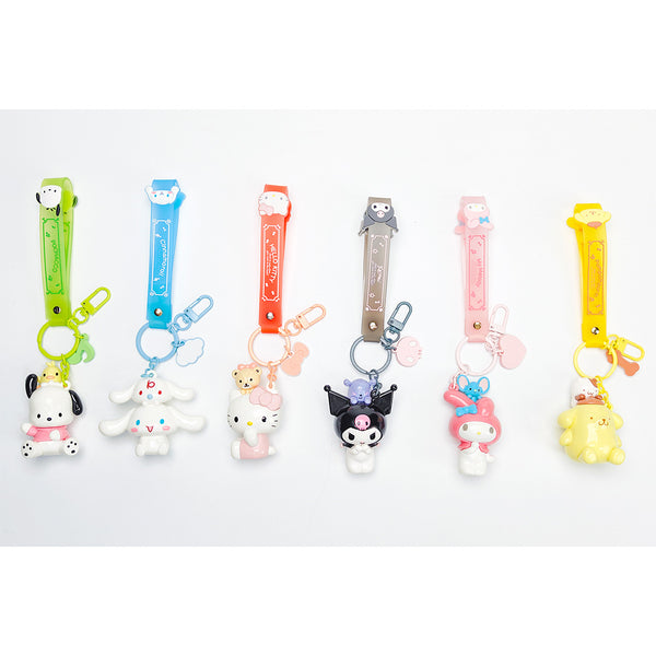 Sanrio characters Trips Keychain