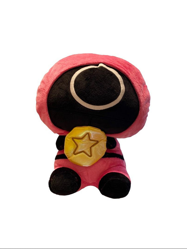 SQUID GAME Collection 10in. Red Guard Plush Toy (Circle)