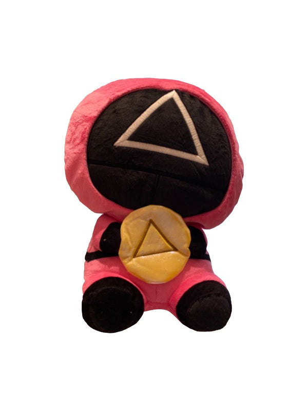 SQUID GAME Collection 10in. Red Guard Plush Toy (Triangle)