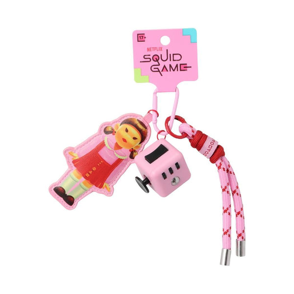 SQUID GAME Collection Stress Toy Pendant(Pink)