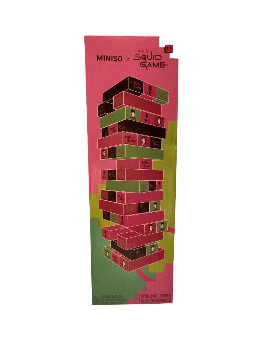 SQUID GAME Collection Tumbling Tower
