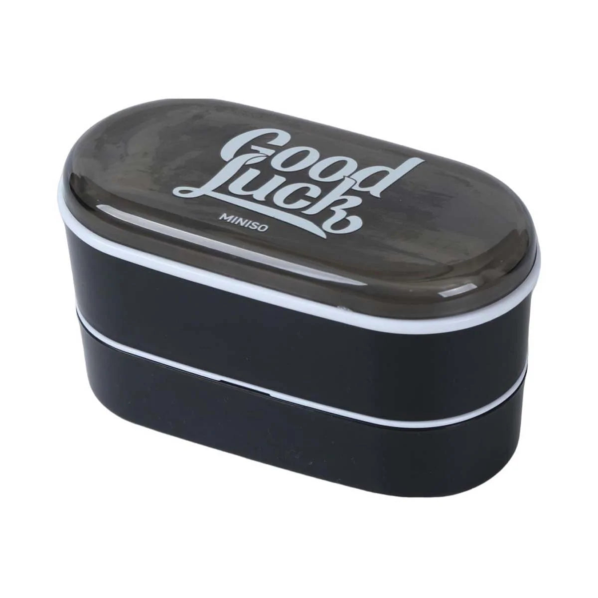 Black and White Collection Double-Layer Lunch Box 580mL