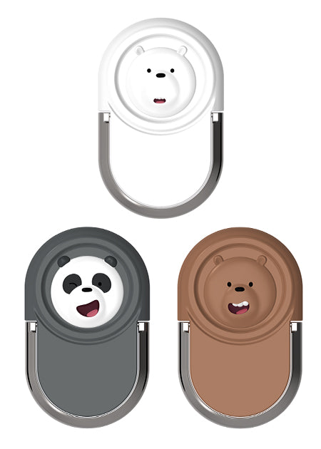 We Bare Bears Phone Ring Stand