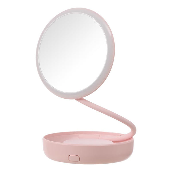 360° Rotating LED Table Mirror