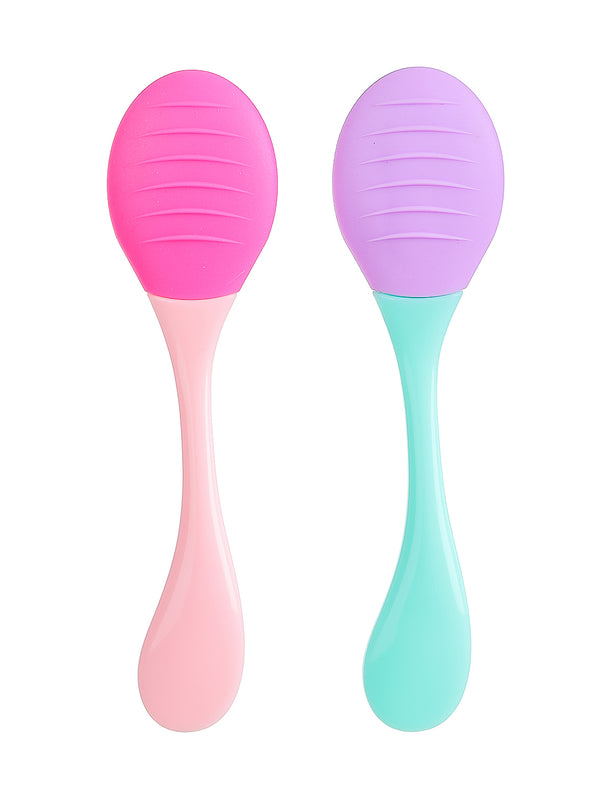 Silica Gel Dual-purpose Mask and Facial Wash Brush(2PCS)