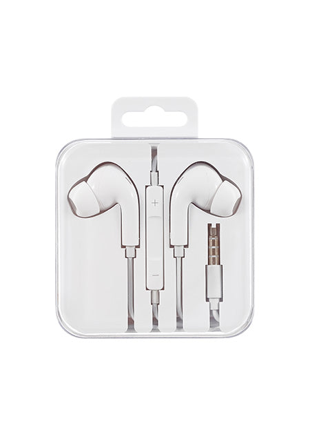 In-ear Earphones with 3.5mm Plug Model: HF248 (White)