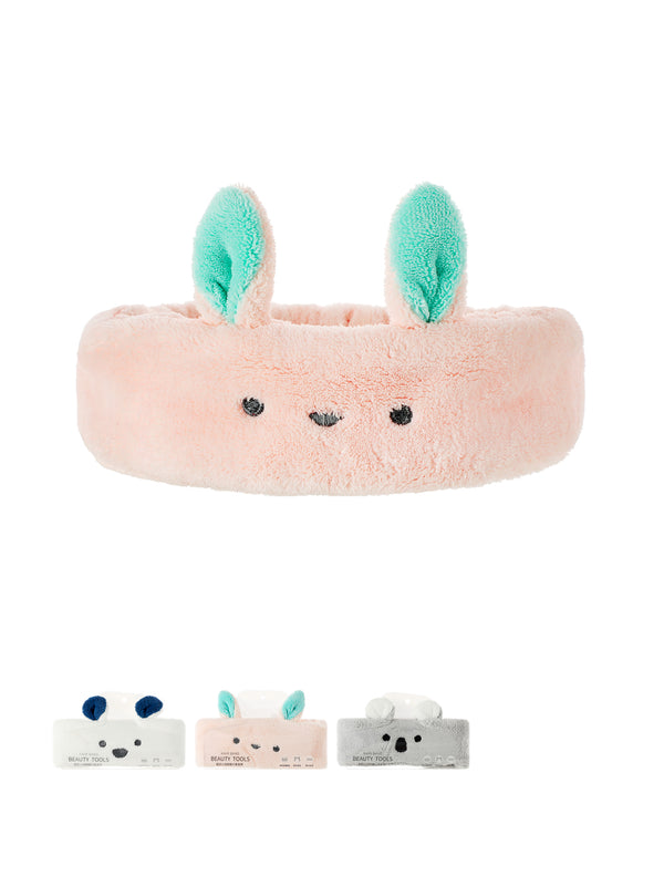 Animal Soft & Elastic Face Wash Headband