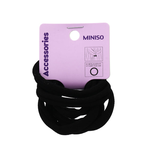 Huiyun Black Rubber Band 8pcs