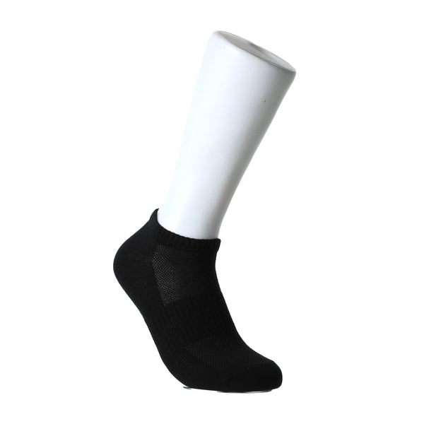 Athletic Low-cut Socks for Men (3 Pairs)(Black)