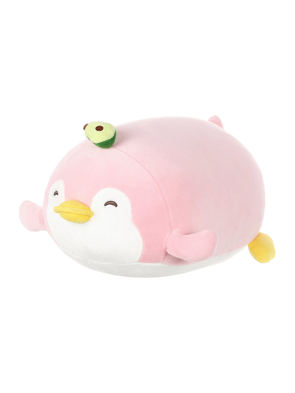 Lying Penguin Plush Toy (With Fruit)(Avocado)