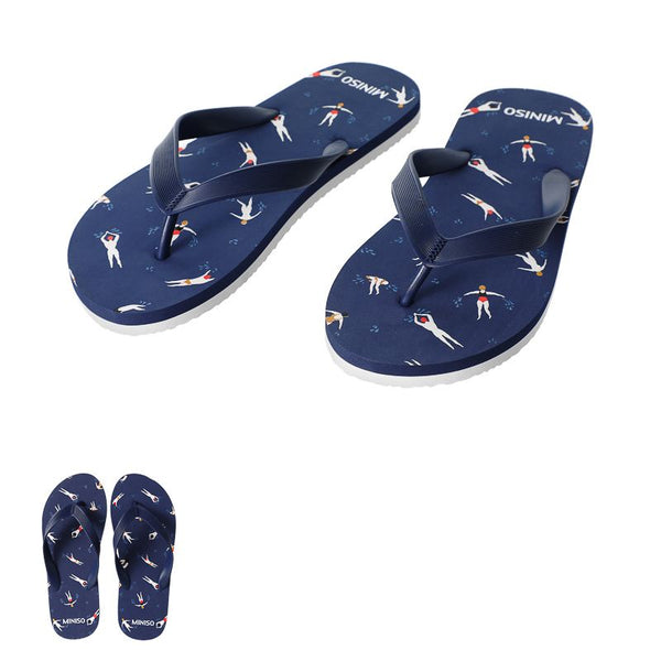 Surf Holiday Series Men＇s Flip Flops (Blue, 40)