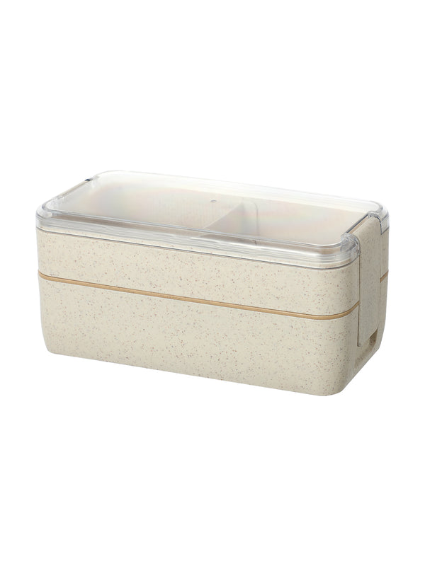 Wheat Straw Double-layer Bento Box 750ml