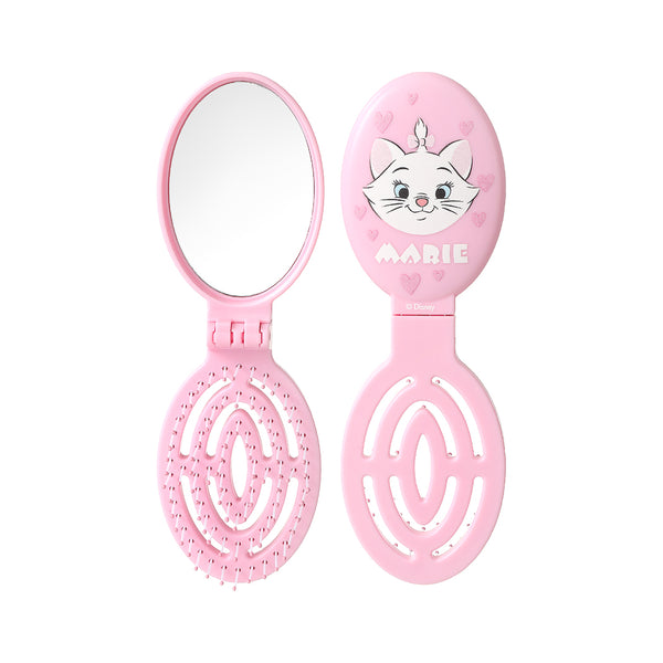 Disney Animals Collection Foldable Brush with Mirror-Marie