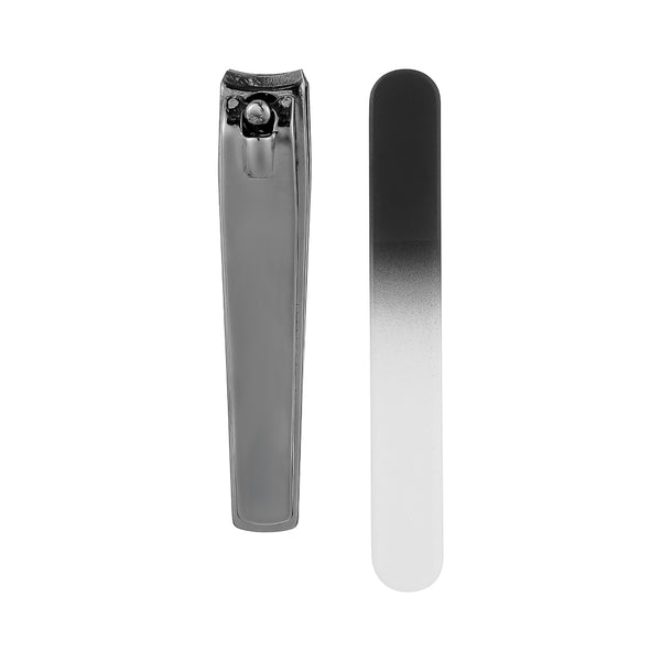 Professional Manicure Kit (Nail Clipper & Glass Nail File)