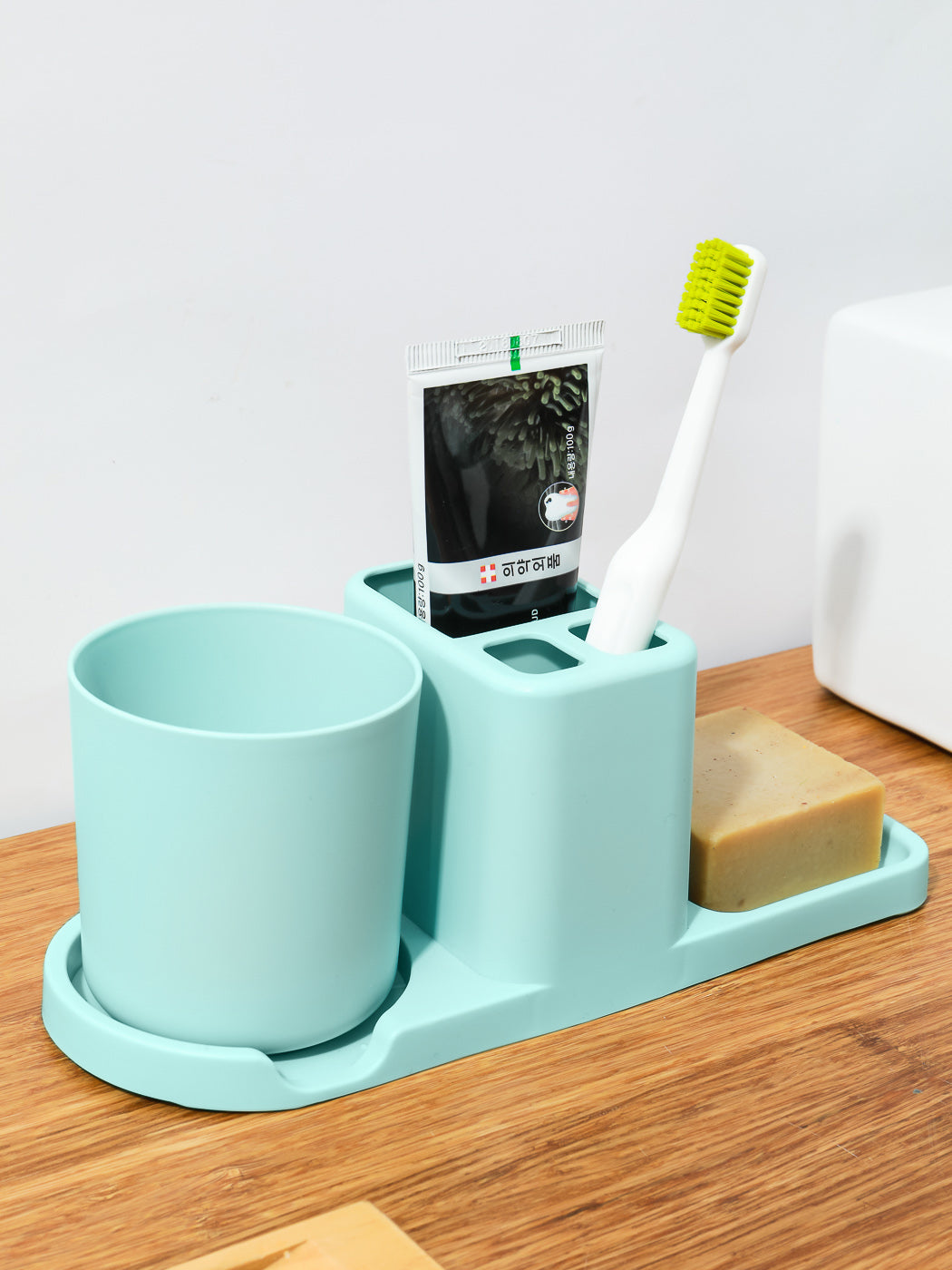 Tooth Mug Kit for a Single Person(Blue) Tooth Mug Kit for a Single Person(Blue)