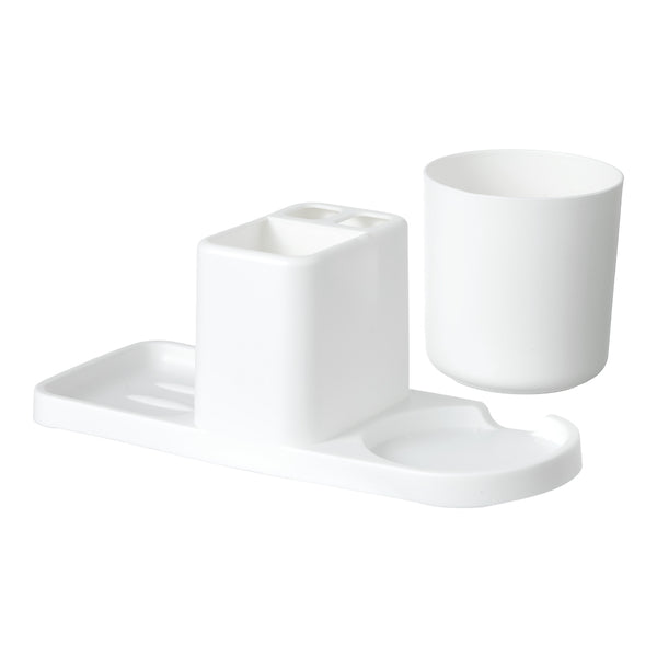 Tooth Mug Kit for a Single Person(White)